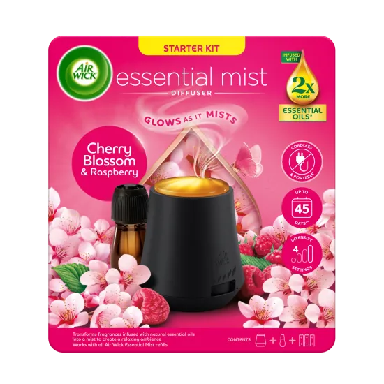 Cherry Blossom & Raspberry Essential Mist Kit 20ml