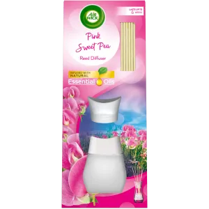 Pink Sweet Pea Essential Oils Reeds Diffuser 42ml