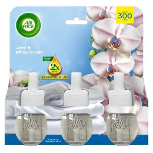 Linen & White Orchid Liquid Electrical Triple Refill 19ml