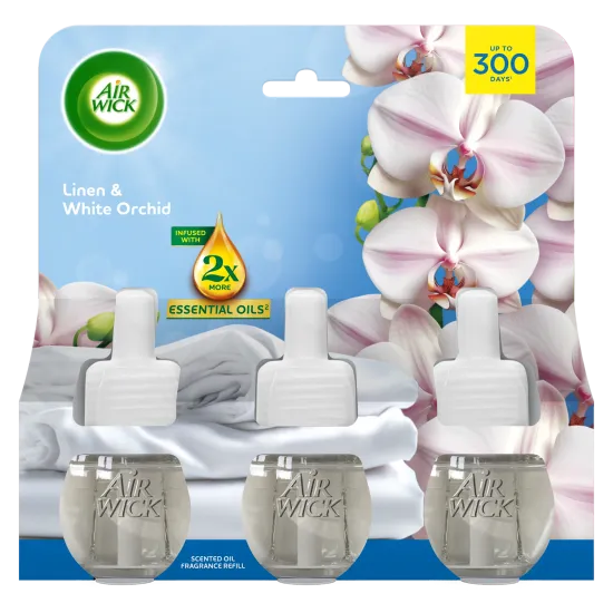 Linen & White Orchid Liquid Electrical Triple Refill 19ml