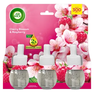 Cherry Blossom & Raspberry Liquid Electrical Triple Refill 19ml