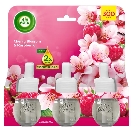 Cherry Blossom & Raspberry Liquid Electrical Triple Refill 19ml
